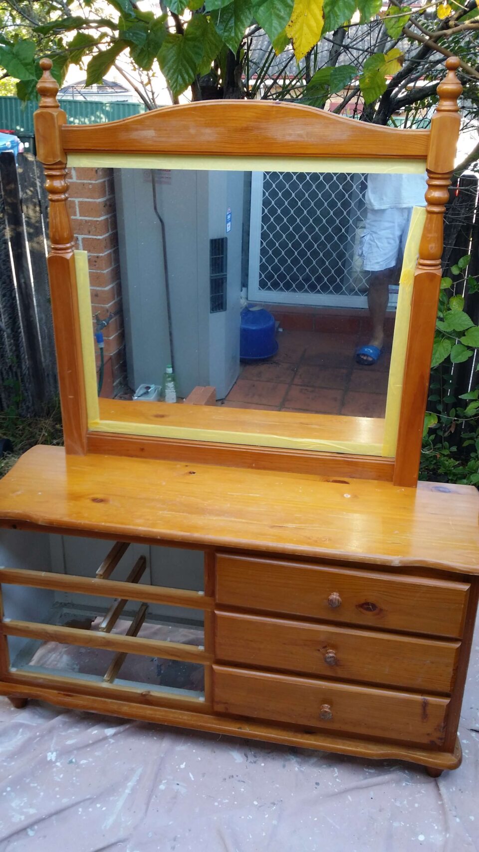 Before - Baulkham Hills - Furniture Painting