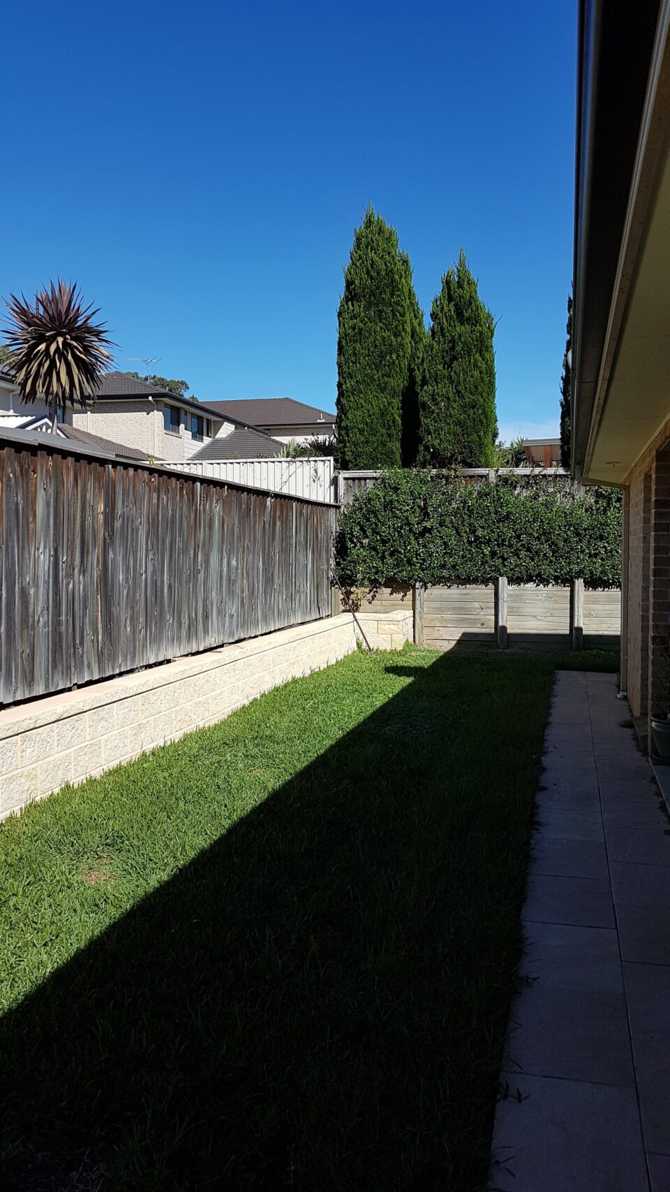 Before - Kellyville - Fence Painting